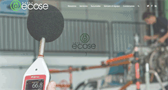 Desktop Screenshot of ecose.com.mx